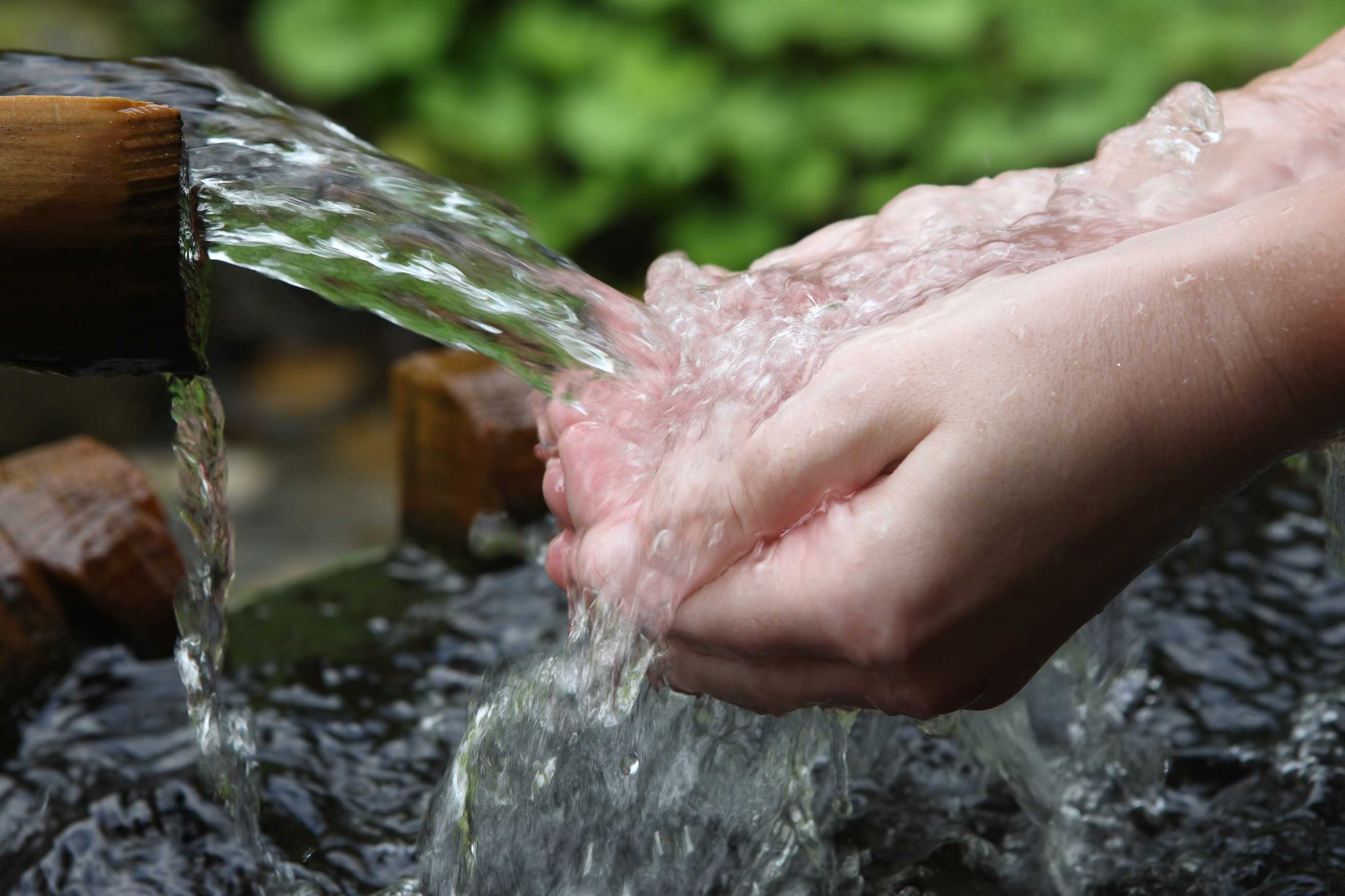 spring of water meaning in english